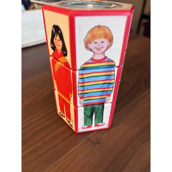 Friendship Club Retro Twisting Toy Kids Vintage Global Countries - Picture 4 of 7